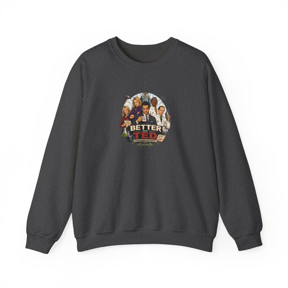 Better Off Ted Crewneck Sweatshirt - alternate angle 2, merchandise