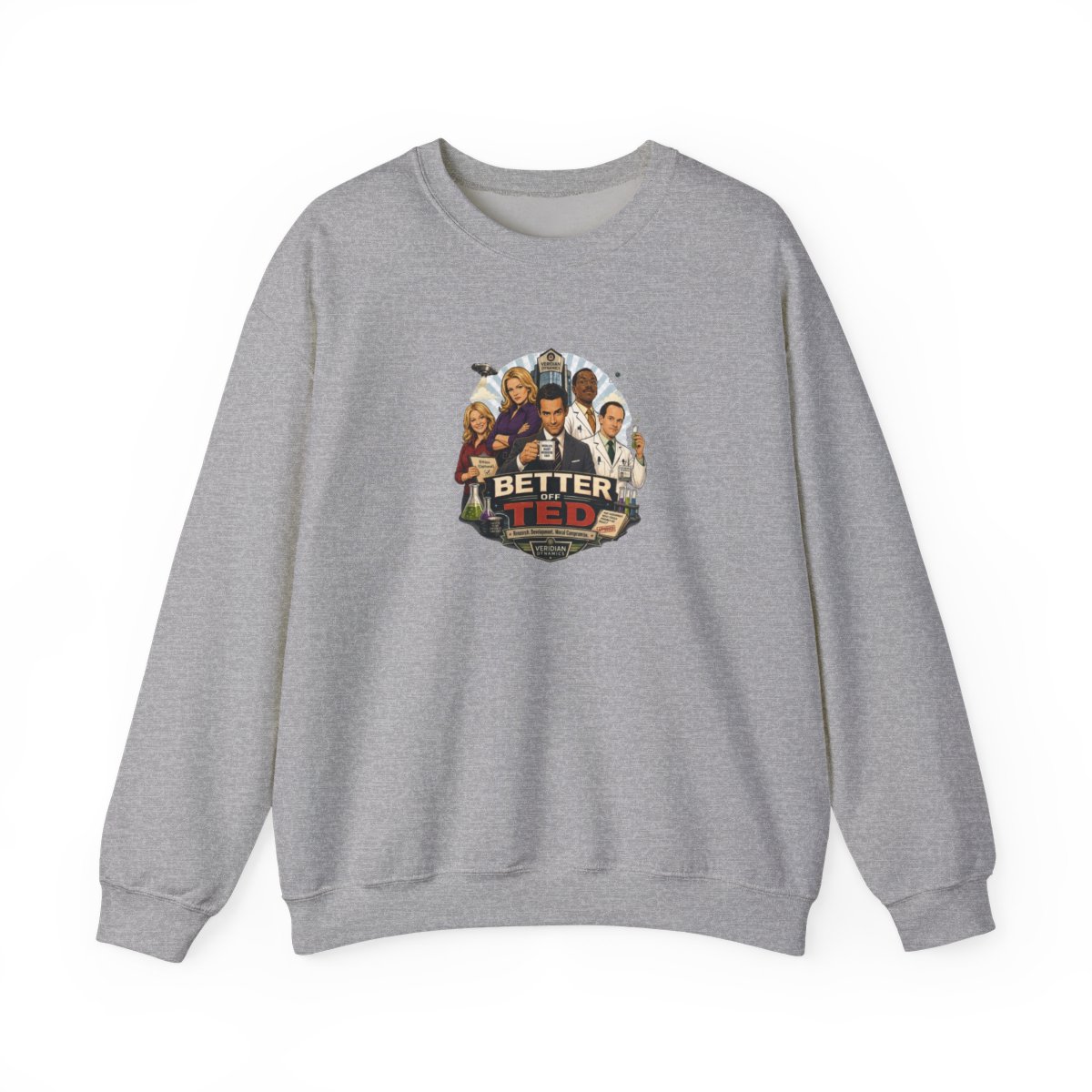Better Off Ted Crewneck Sweatshirt - alternate angle 4, merchandise