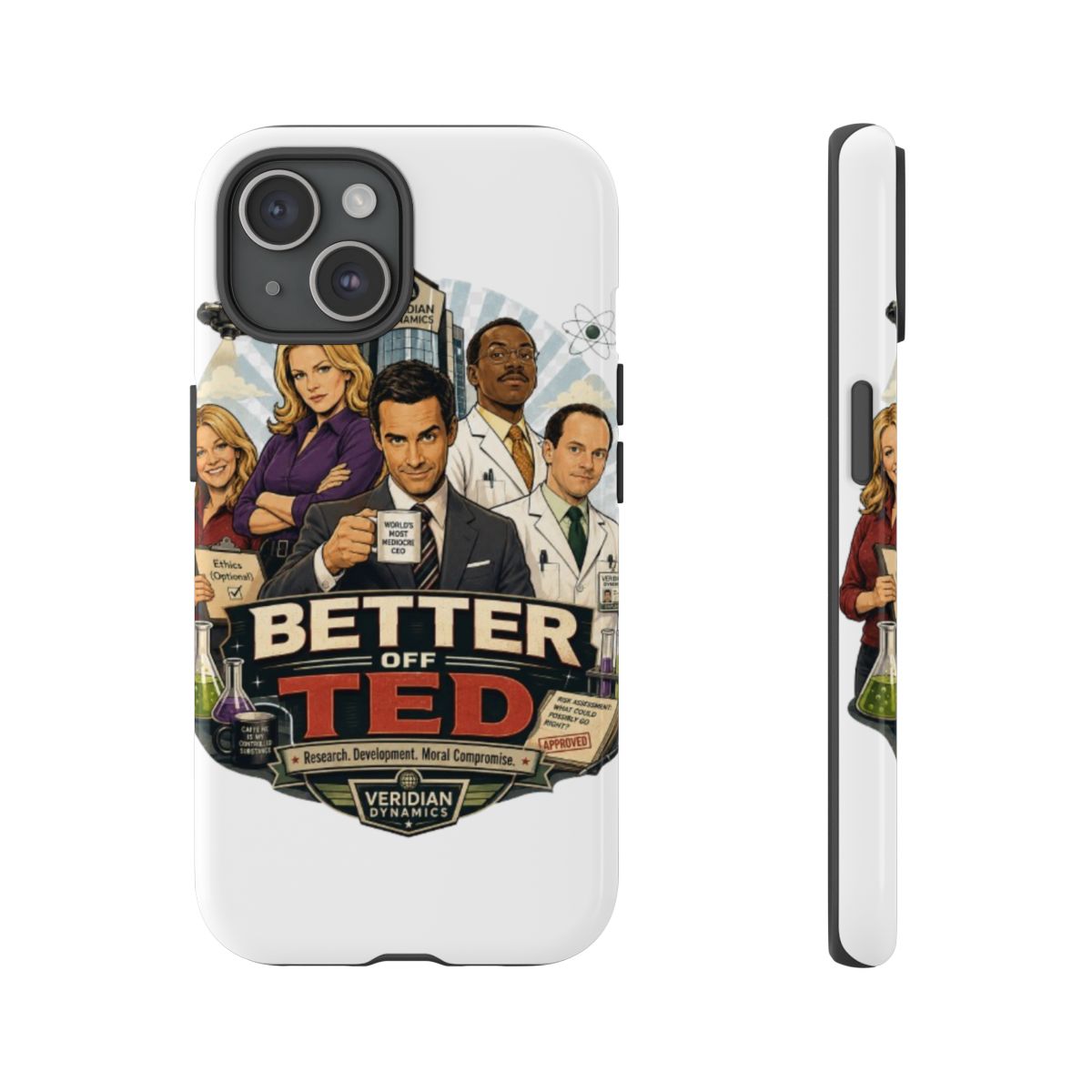 Better Off Ted Phone Case - alternate angle 4, merchandise