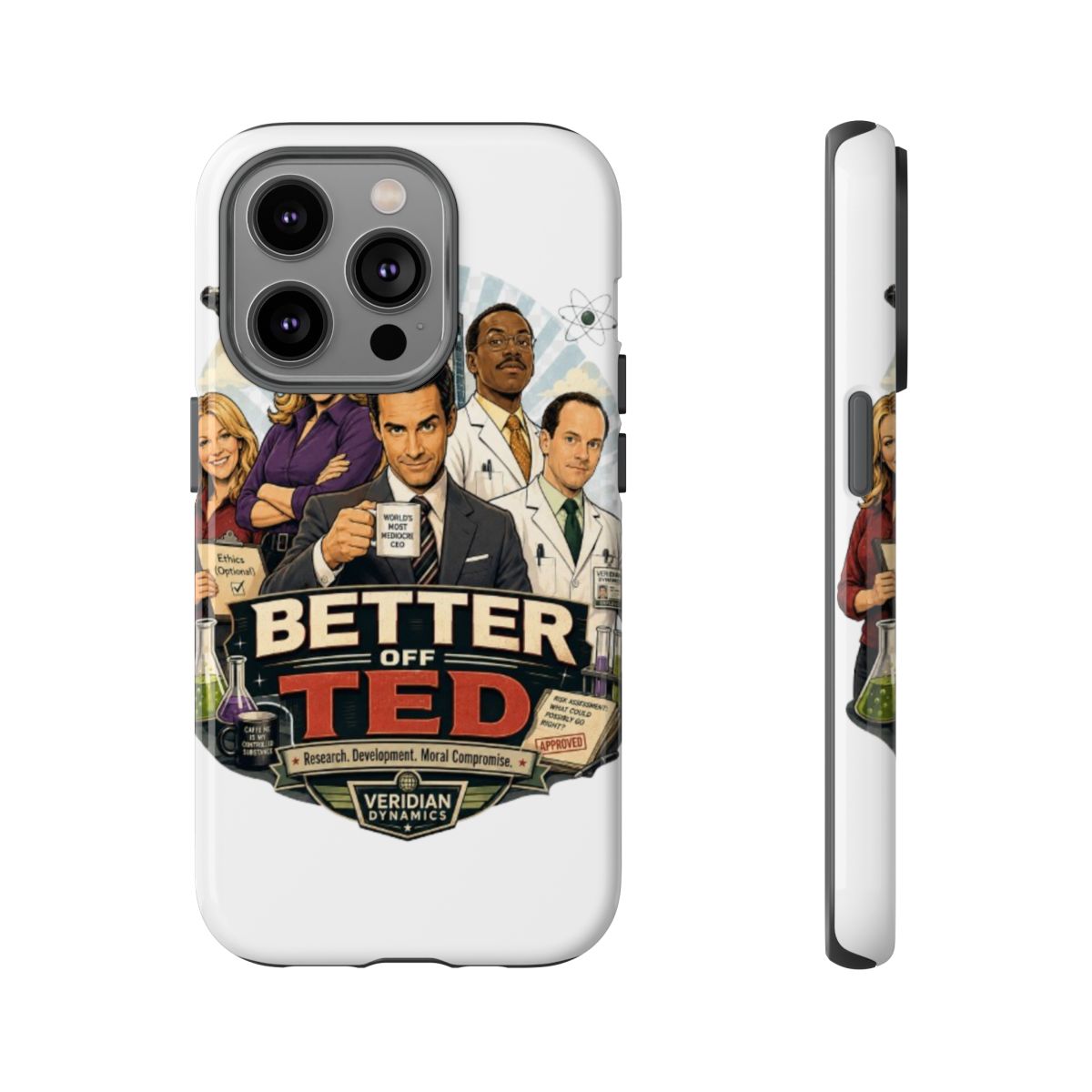 Better Off Ted Phone Case - alternate angle 1, merchandise