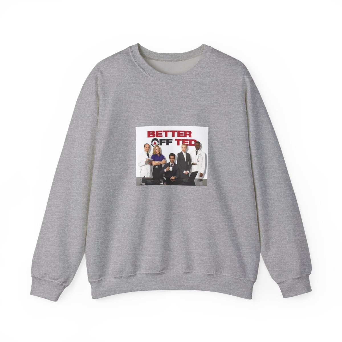 Better Off Ted Crewneck Sweatshirt - alternate angle 3, merchandise