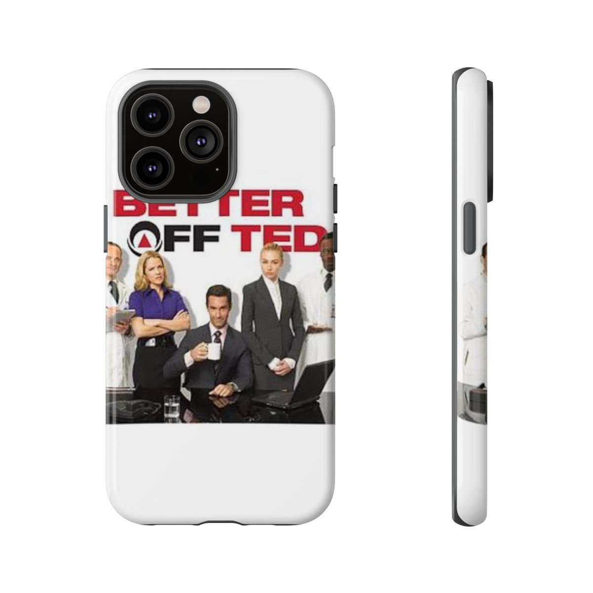 Better Off Ted Phone Case - alternate angle 3, merchandise