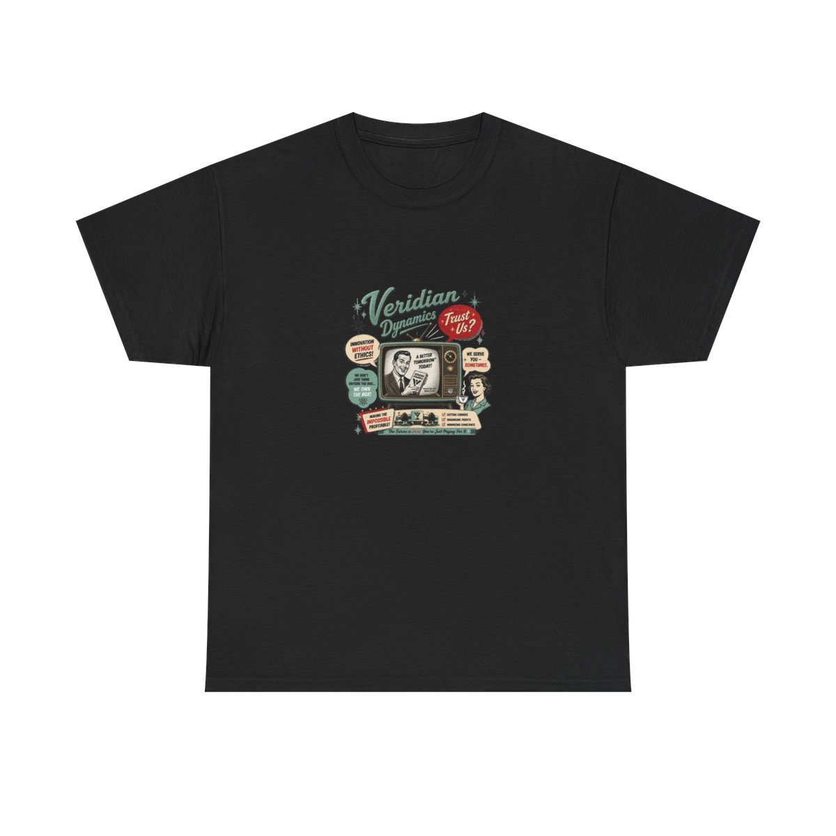 Better Off Ted "Innovation Without Ethics!" Unisex Tee