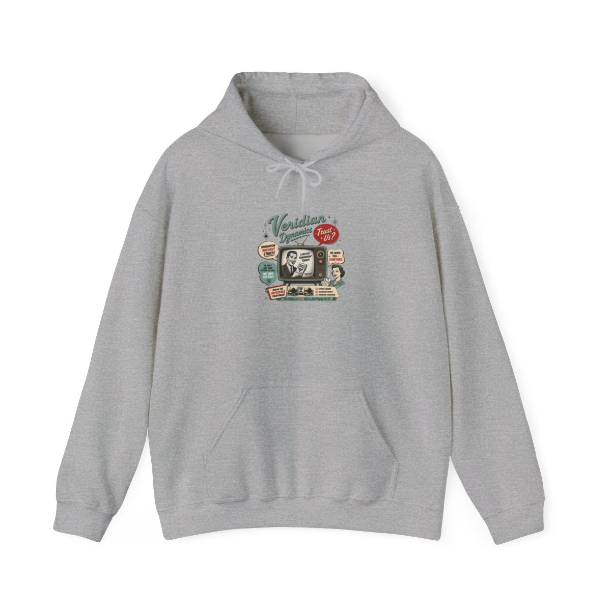 Better Off Ted "Innovation Without Ethics!" Hoodie - alternate angle 5, merchandise