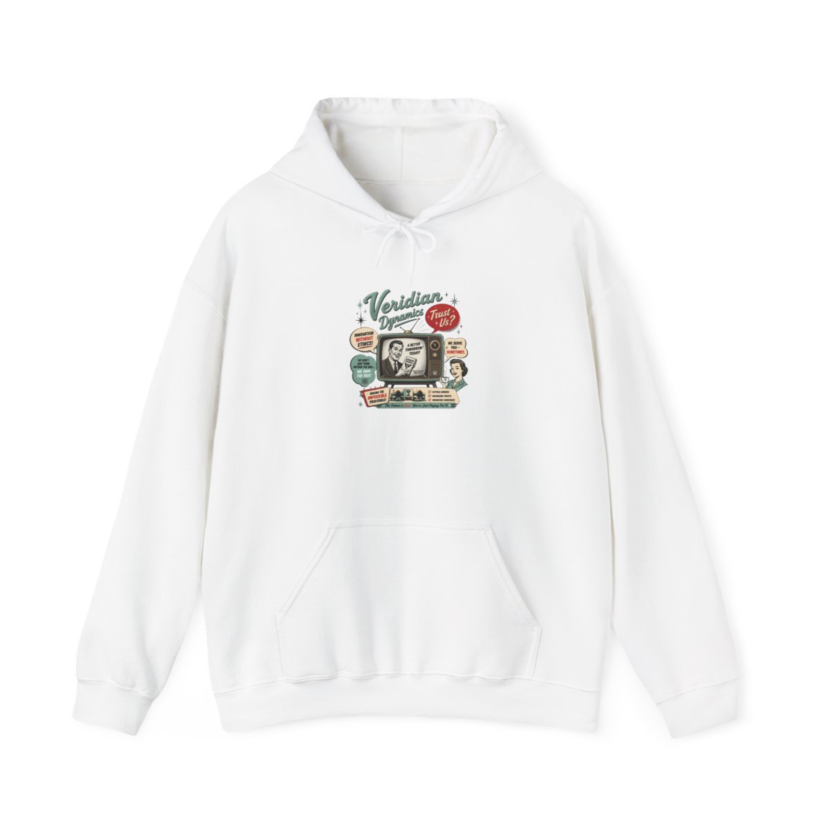 Better Off Ted "Innovation Without Ethics!" Hoodie - alternate angle 3, merchandise
